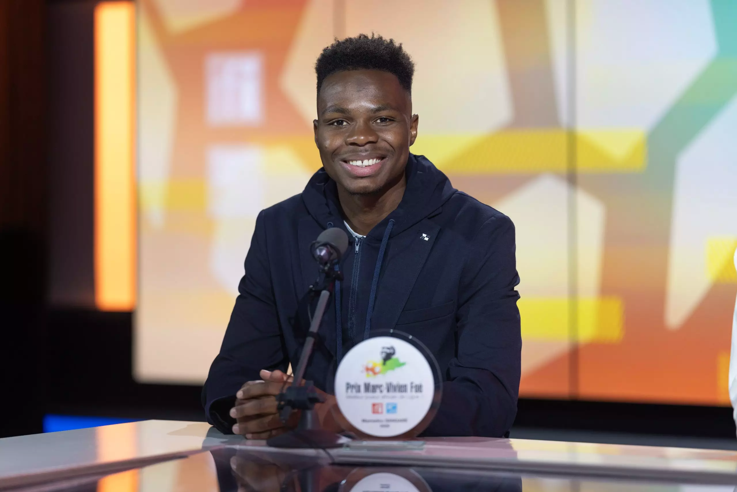 Mamadou Sangaré, lauréat du Prix Marc-Vivien Foé 2026